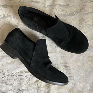 Eileen Fisher Suede Loafers slip on shoes